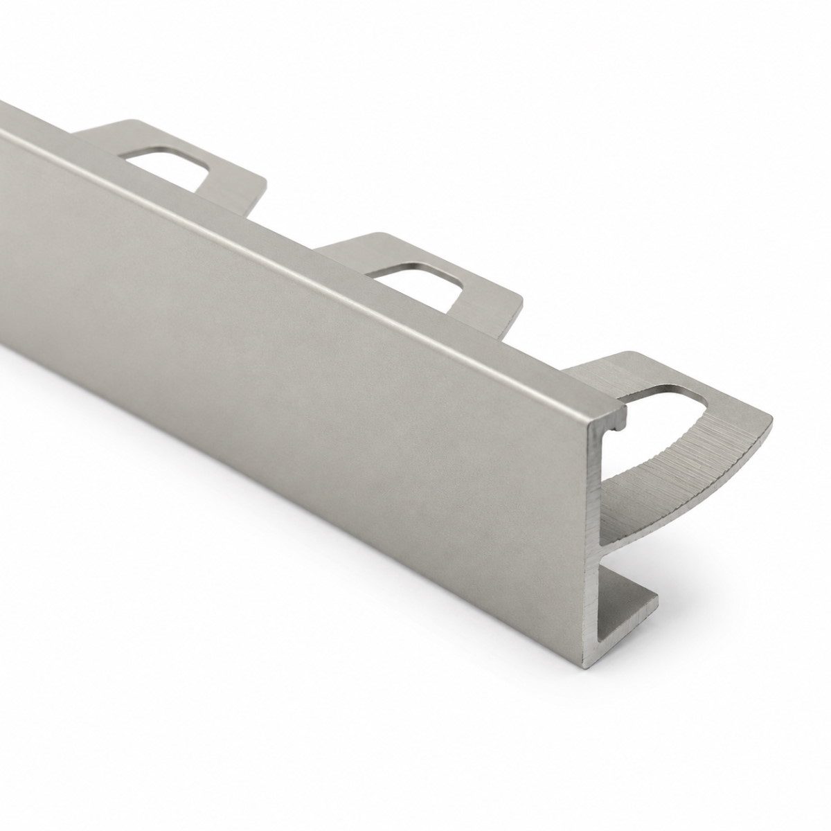 Fliesenschiene Aluminium 10 mm – Winkelprofil "L-Typ" - Alu natur