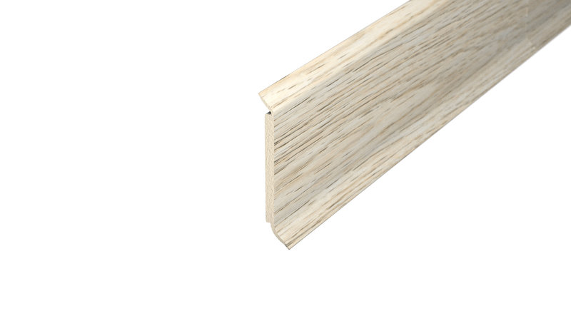 Prinz Hartschaum-Sockelleiste 60 mm - Kunststoff. - Nr. 811 - Oak Graceland -  250 cm
