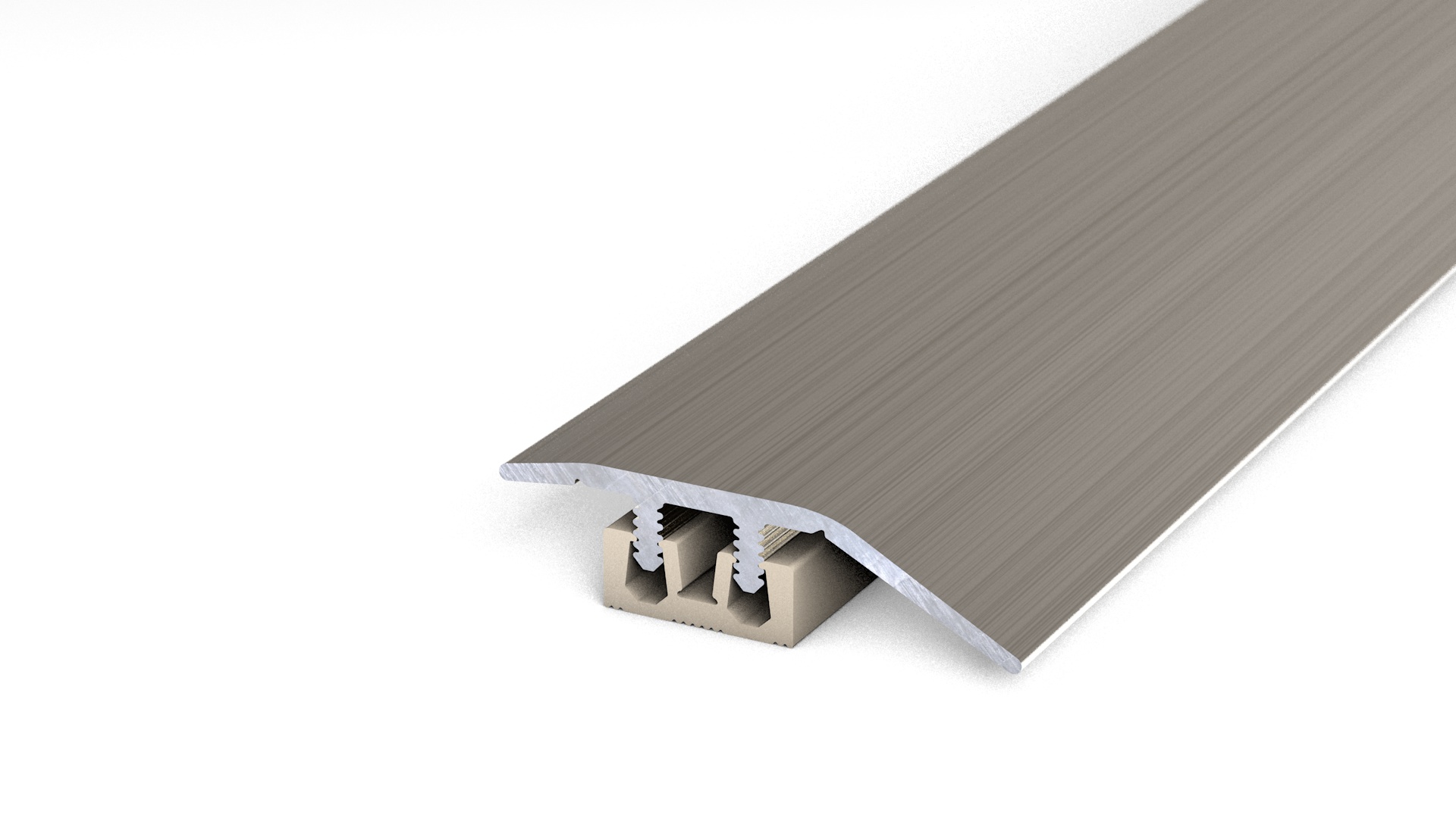 Prinz Profi-Design Anpassungsprofil 34 mm - Nr. 339 - Edelstahl gebürstet - 200 cm