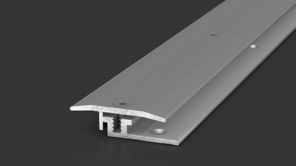 Prinz LPS Design Übergangsprofil 27 mm - Nr. 326 - Edelstahl gebürstet - 270 cm