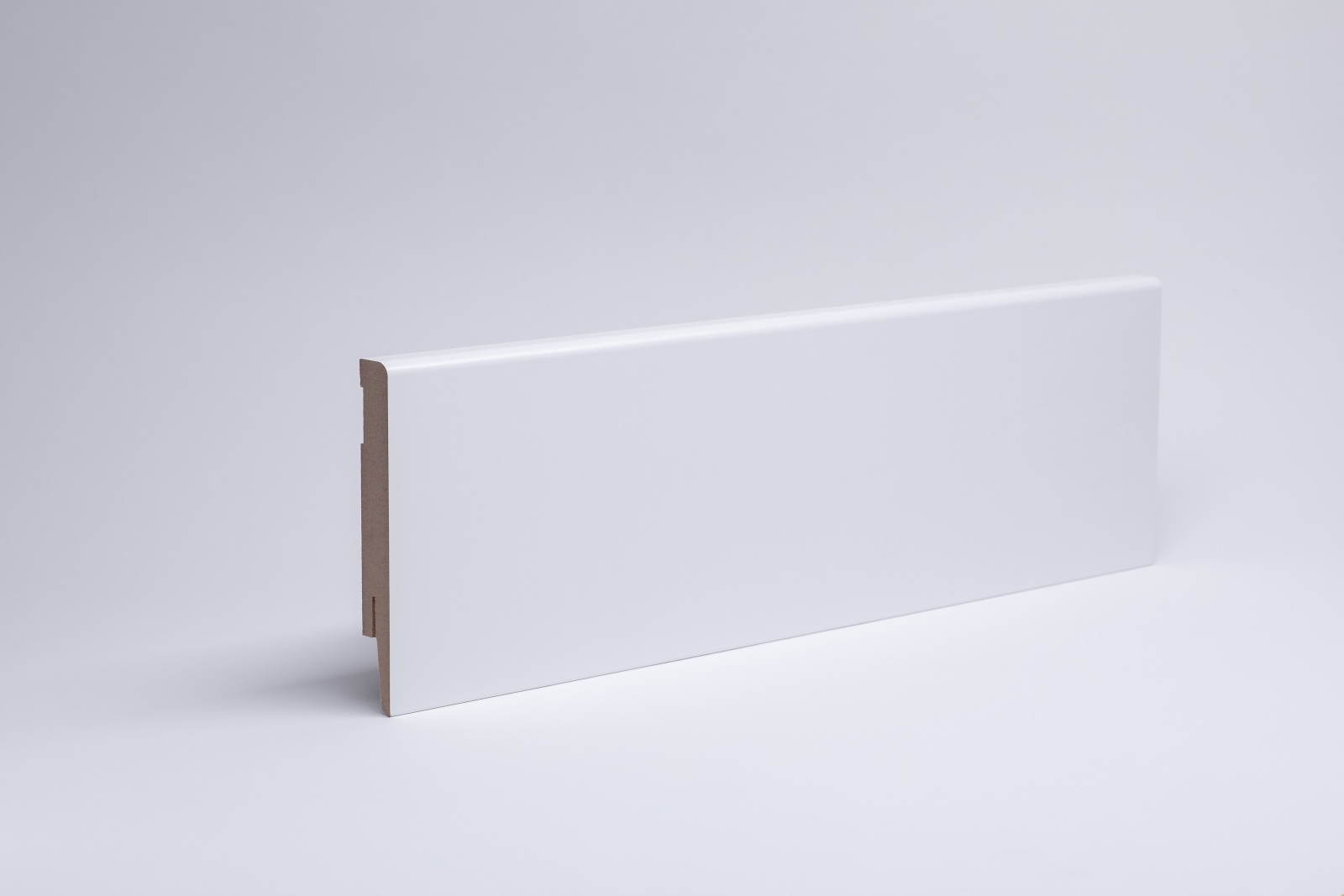 Sockelleiste Weimarer Profil 120 mm MDF - Weiß