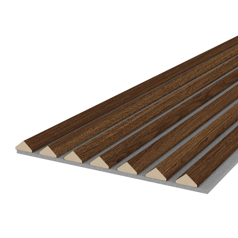 Akustikpaneel K2 - Filzfarbe Grau 2600x400mm - verschiedene Farben
