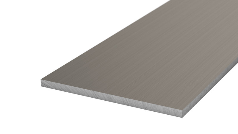 Prinz Flachprofil 60 x 3 mm - Nr. 129 - Edelstahl gebürstet - 250 cm