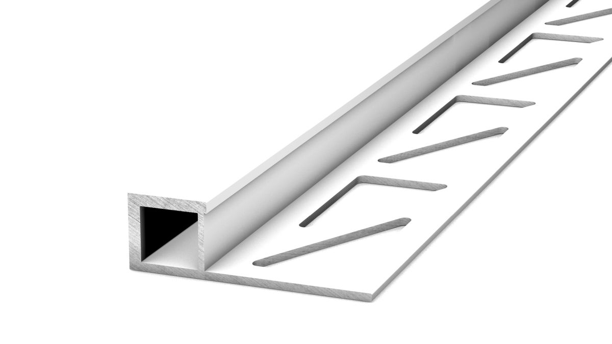 Prinz Vierkantprofil 8 mm - Nr. 747 - Weiß pulverbeschichtet - 250 cm