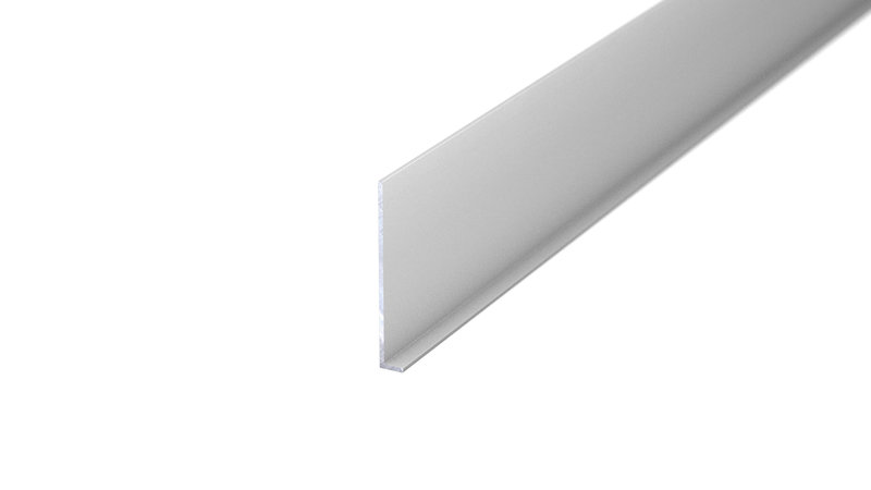 Prinz Winkel-Sockelleiste 8 x 60 mm - Nr. 376 - Silber - 500 cm