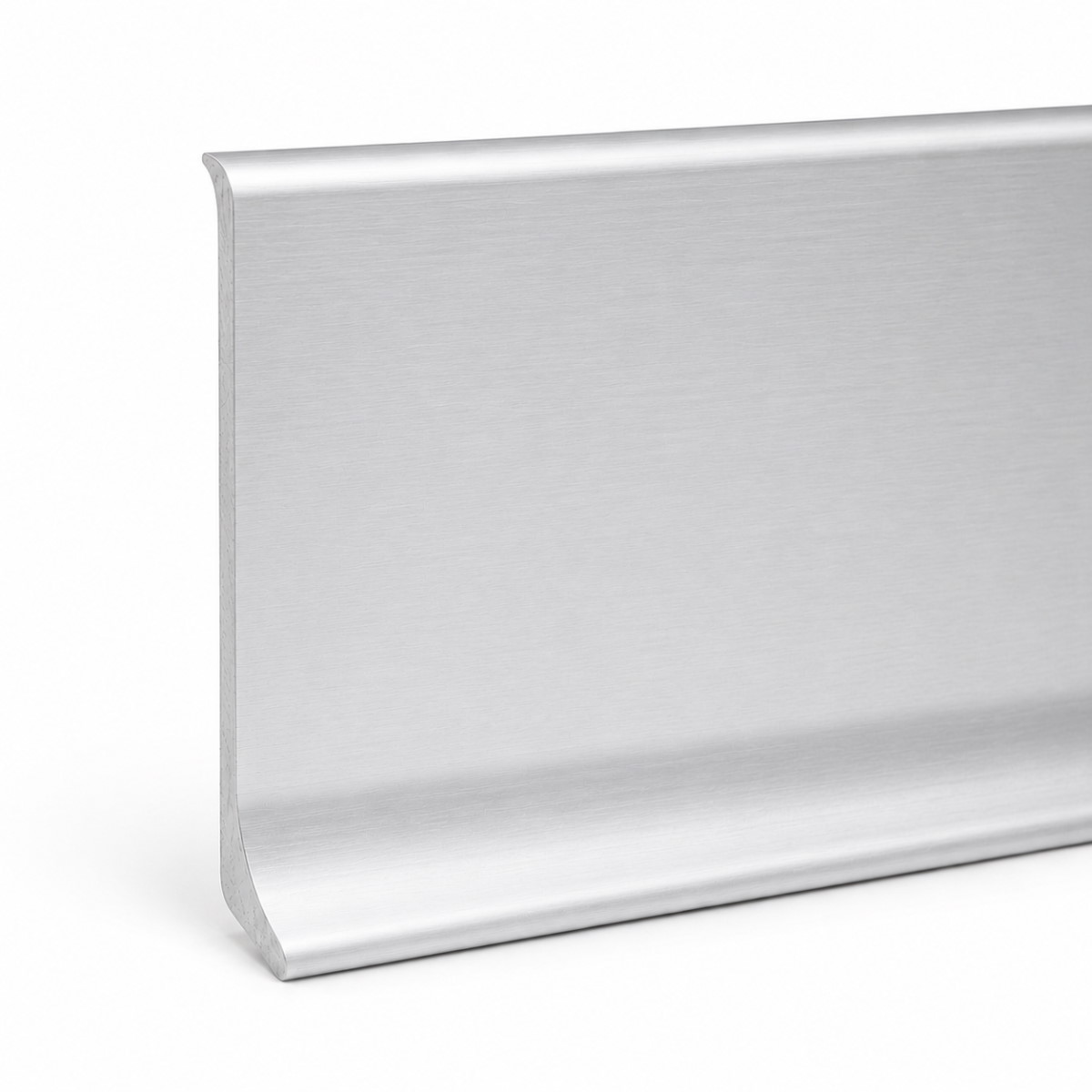 Aluminium Sockelleiste 100 mm - Silber