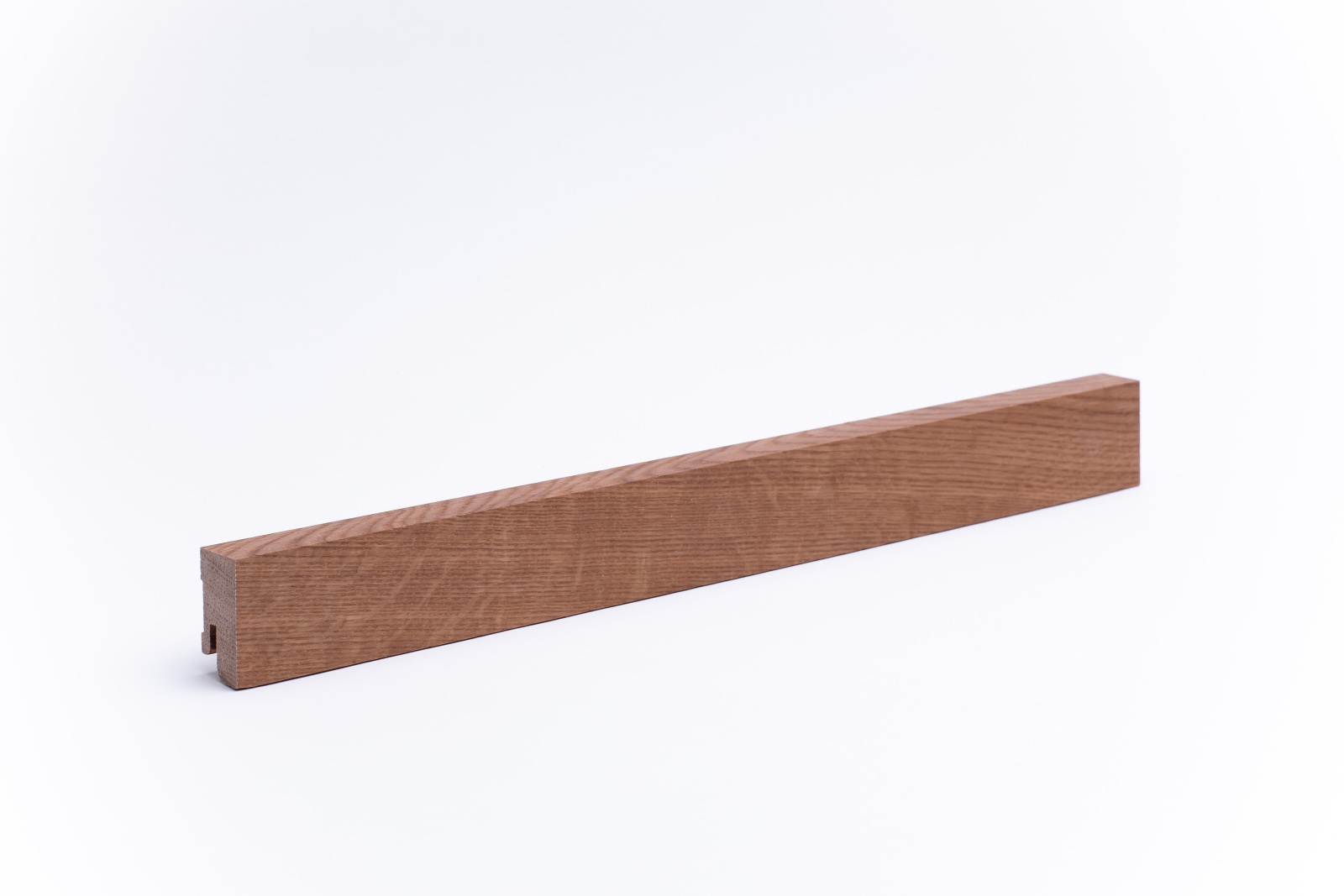 Vierkant Massivholz-Sockelleiste 40 mm - Eiche geölt