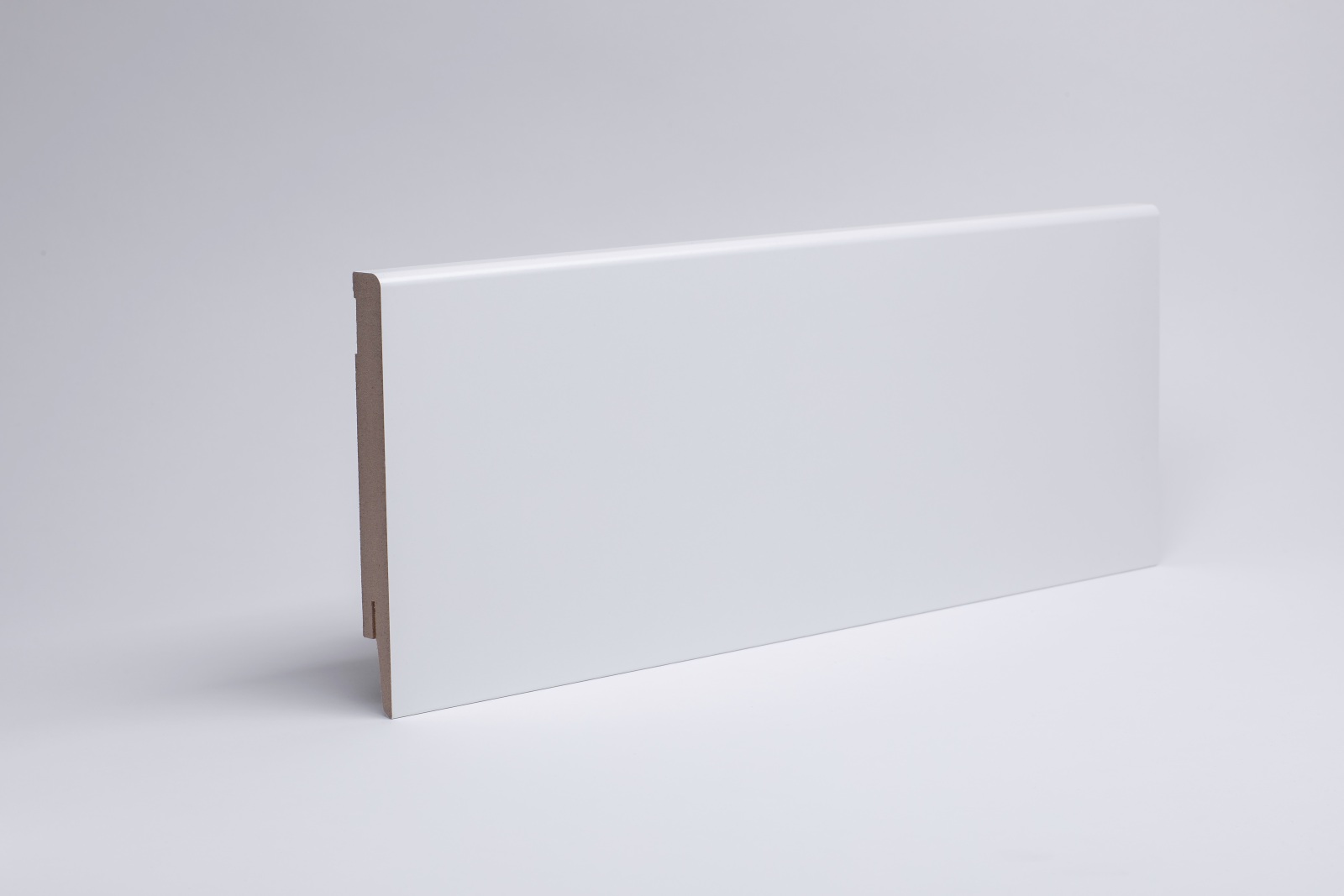 Sockelleiste Weimarer Profil 150 mm MDF - Weiß