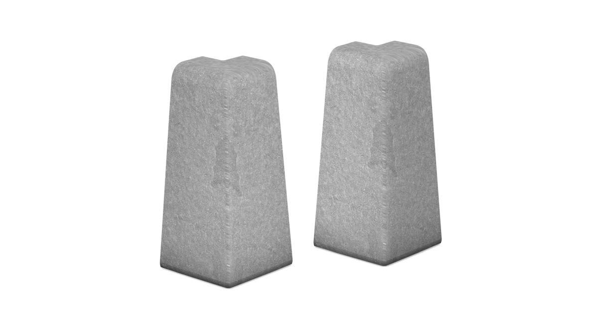 Prinz Außenecken für MDF-Sockeleiste 18 x 58 mm Nr. 809. - Ölschiefer