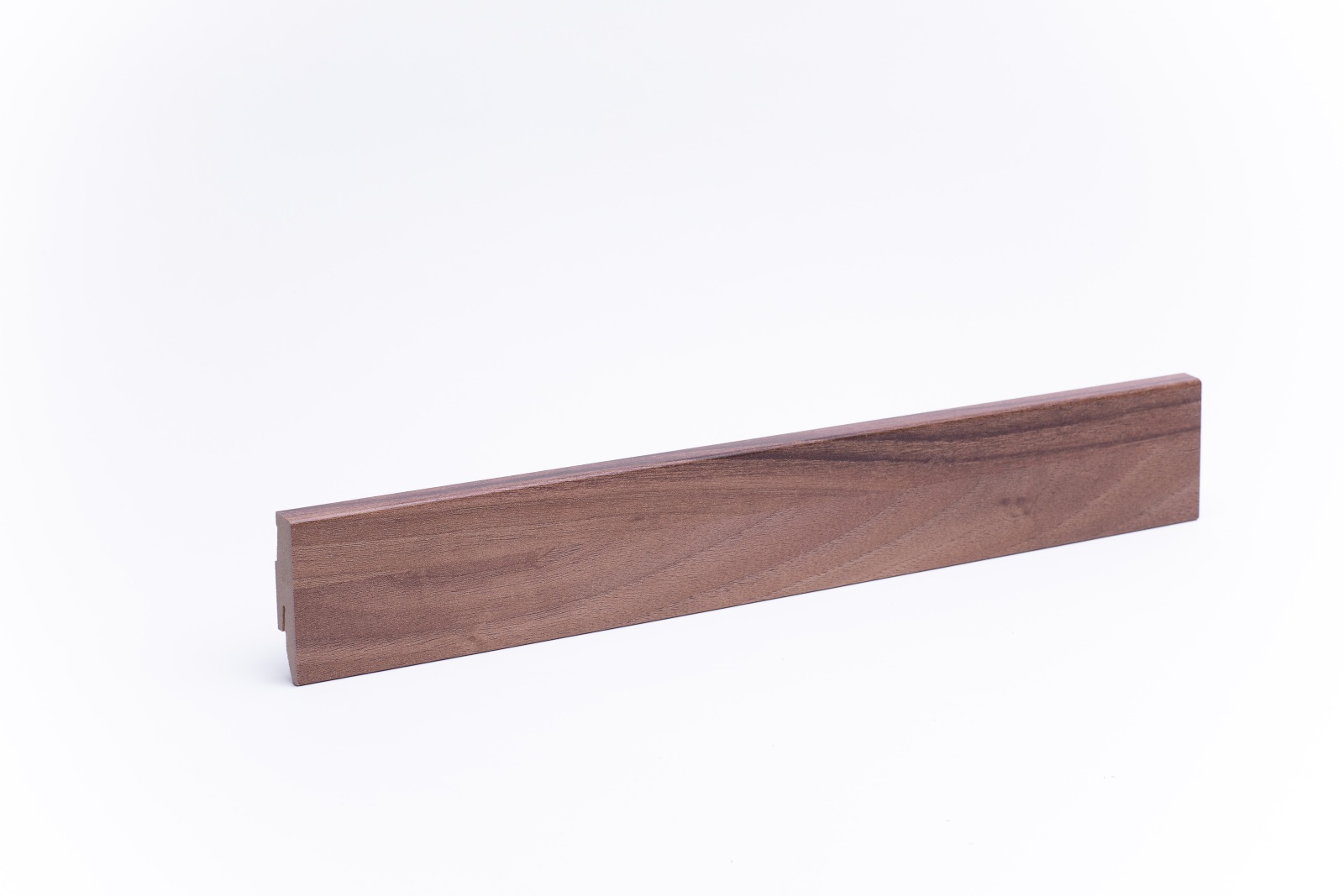 Sockelleiste mit Holzoptik 60 mm Zebrano