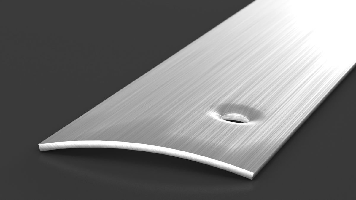 Prinz Übergangsprofil 40 mm - Nr. 113 - Edelstahl gebürstet - 270 cm