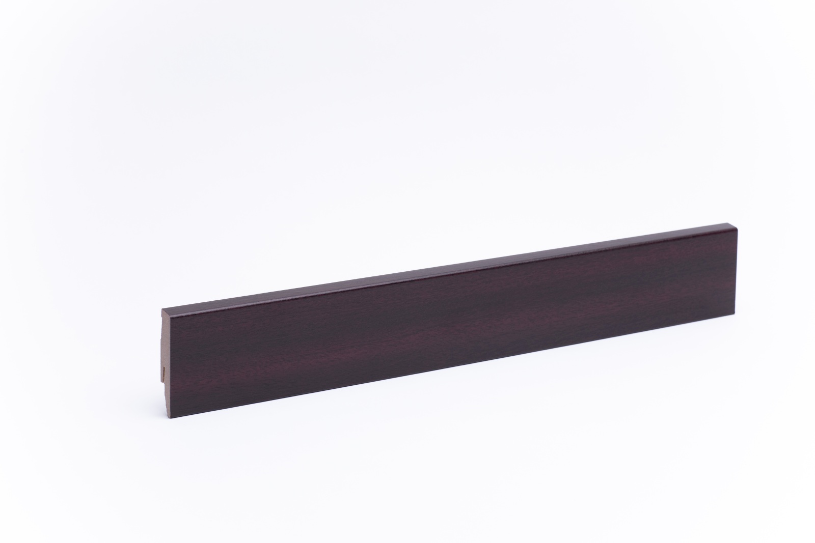 Sockelleiste mit Holzoptik 60 mm Mahagoni