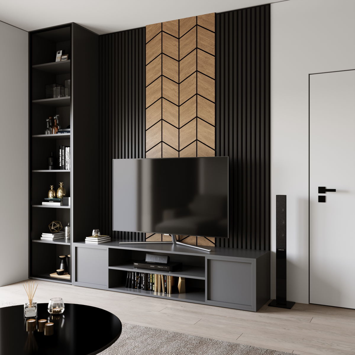 CARO Designpaneel Raute – Eiche natur | Akustikpaneel