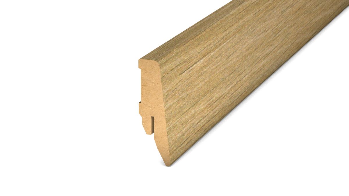 Prinz MDF-Sockelleiste 18 x 58 mm - Nr. 809 - Seattle Oak - 250 cm