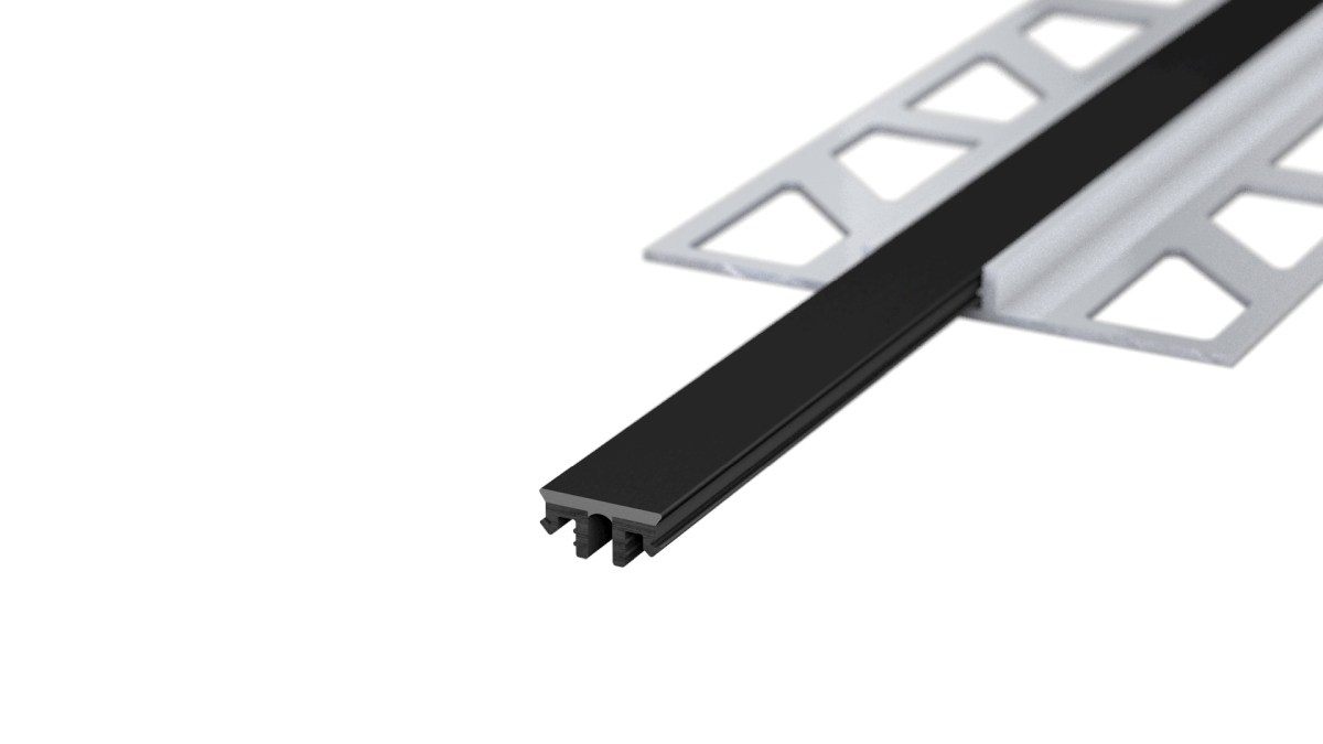 DilaTec 778 Dehnfugenstreifen für 2-4mm Beläge - Schwarz 2,5m