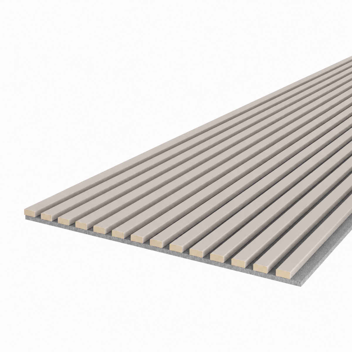 Acoustic+ Akustikpaneel Kaschmir 2400 x 600 mm - Akustikfilz Grau