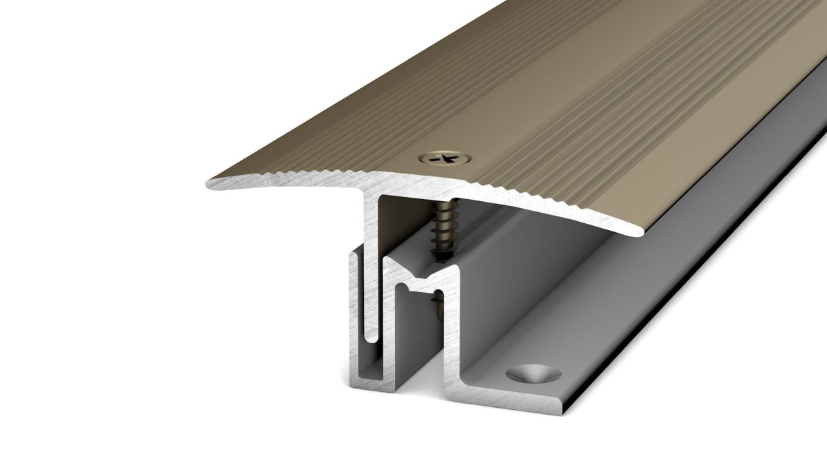 Prinz PS 400 XXL Übergangsprofil 49 mm - Nr. 410 - Edelstahl matt - 90 cm