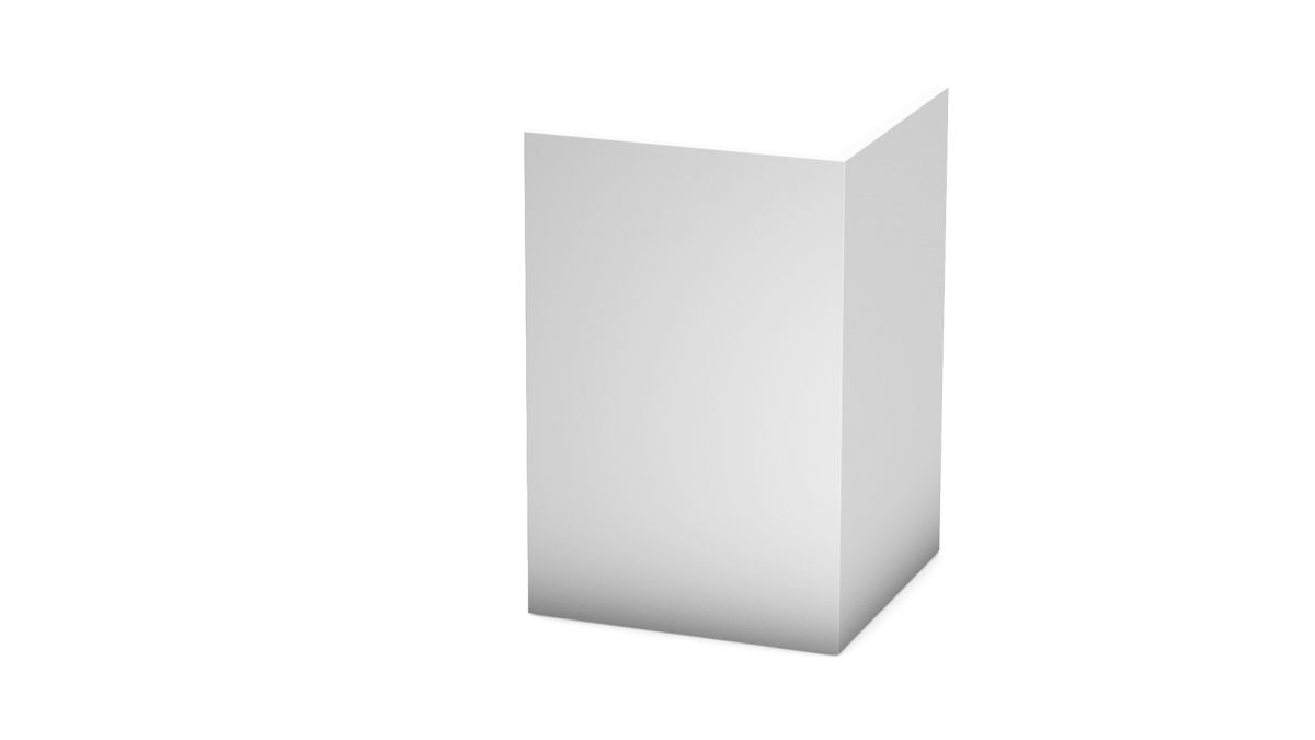 Prinz PVC-Eckschutzwinkel 30 x 30 mm - Nr. 804 - Weiß - 250 cm