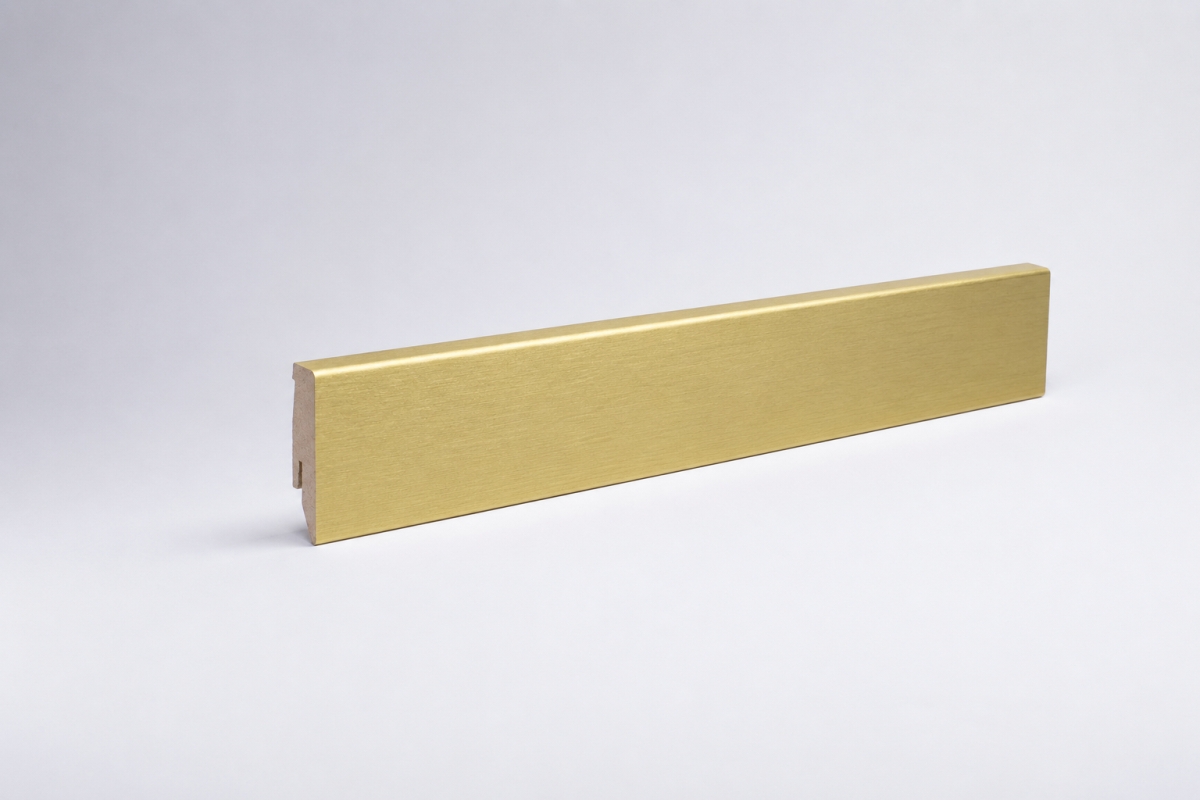 Dekor-Sockelleiste 60 mm Gold