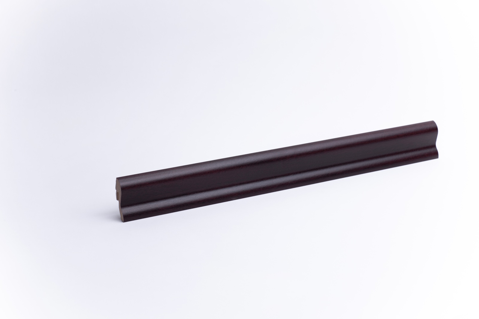 Sockelleiste mit Holzoptik 40 mm Mahagoni