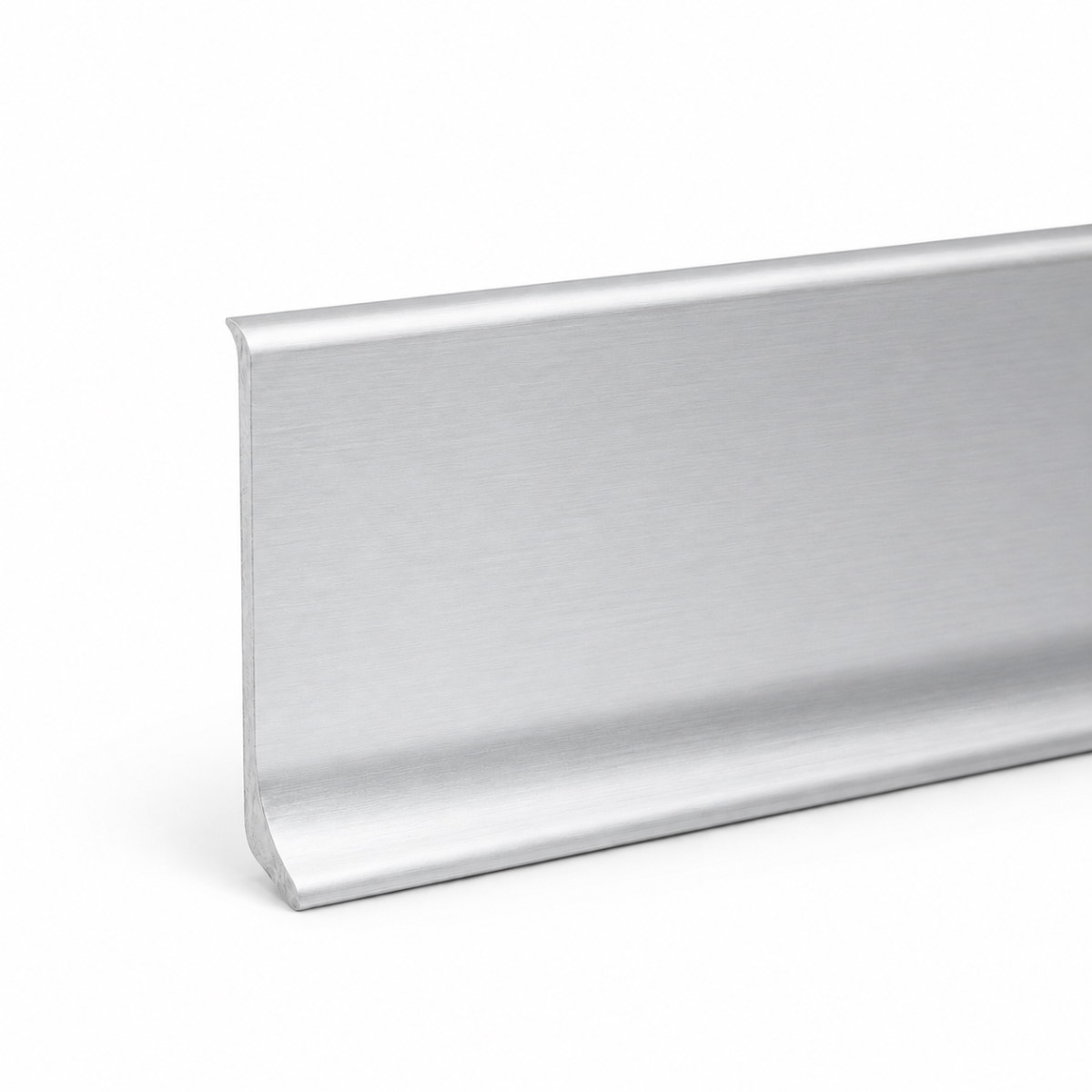 Aluminium Sockelleiste 70 mm - Silber