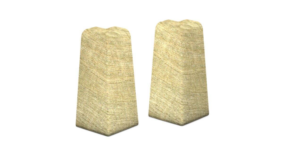 Prinz Außenecken für MDF-Sockeleiste 18 x 58 mm Nr. 809. - Victoria Oak