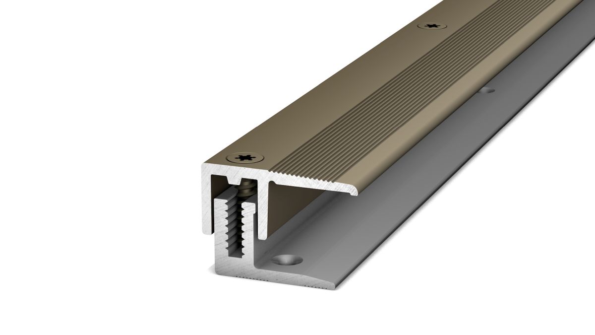 Prinz LPS 220 Abschlussprofil 21 mm - Nr. 222 - Edelstahl matt - 90 cm