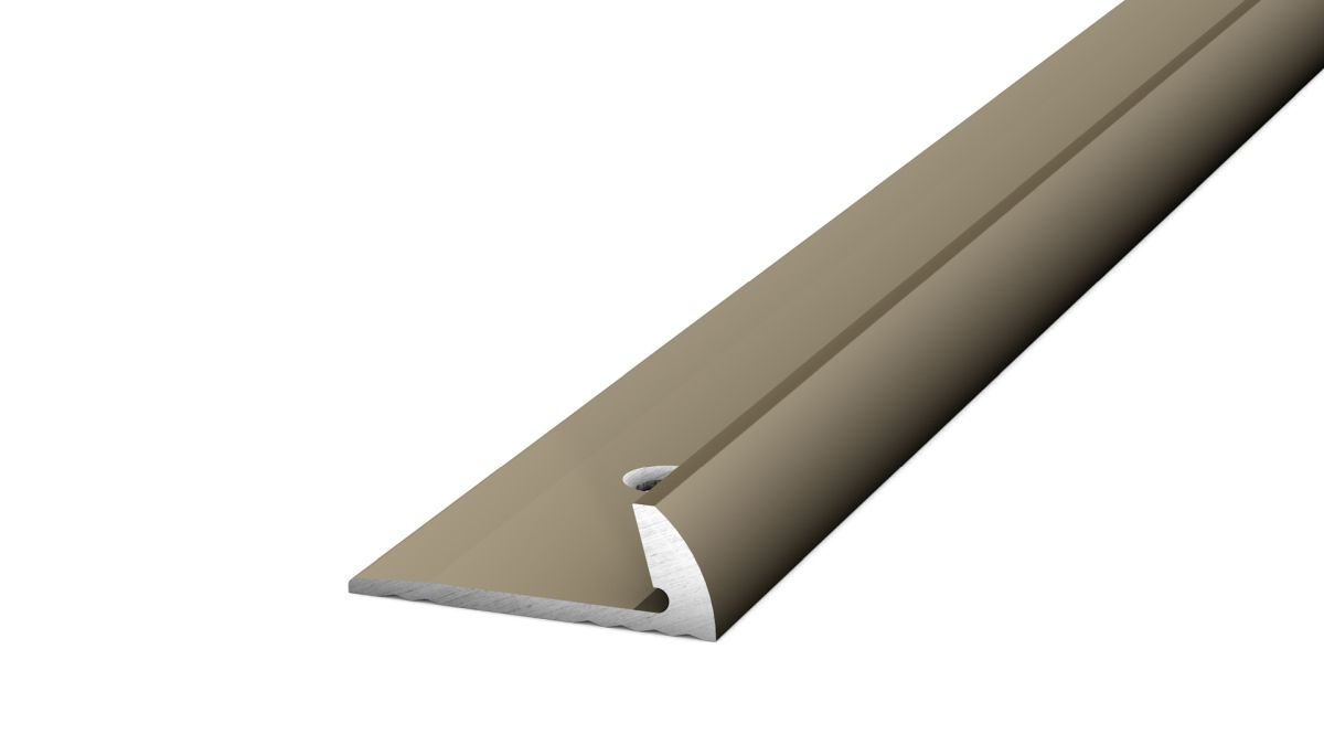 Prinz Abschlussprofil 18 x 6 mm - Nr. 158 - Edelstahl matt - 250 cm