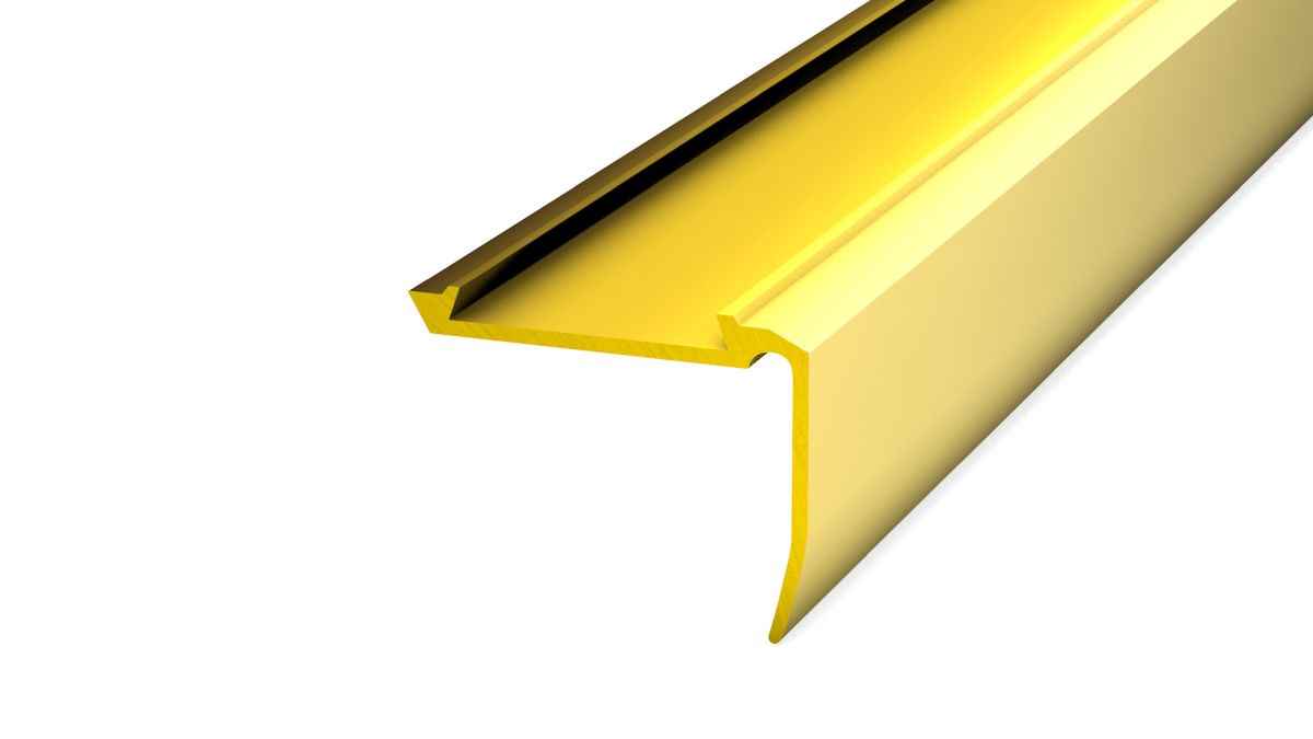Prinz Kombi-Profil 40 x 32 mm - Nr. 186 - MS poliert - 250 cm