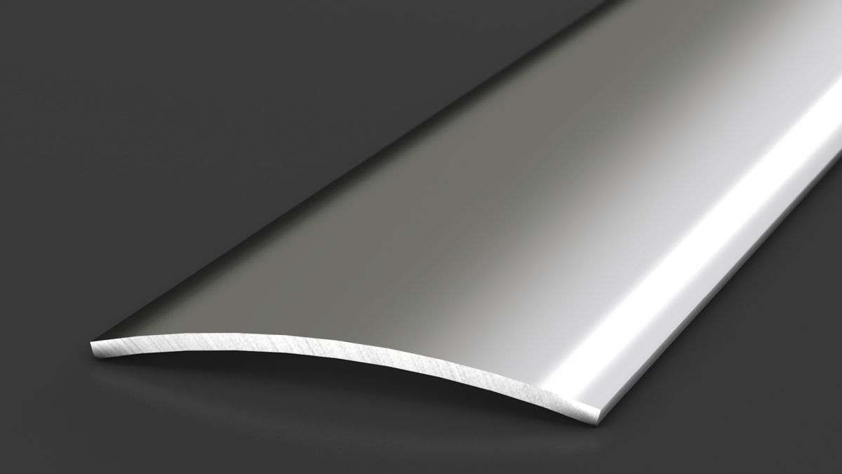 Prinz Übergangsprofil 40 mm - Nr. 111 - Edelstahl spiegelblank - 270 cm