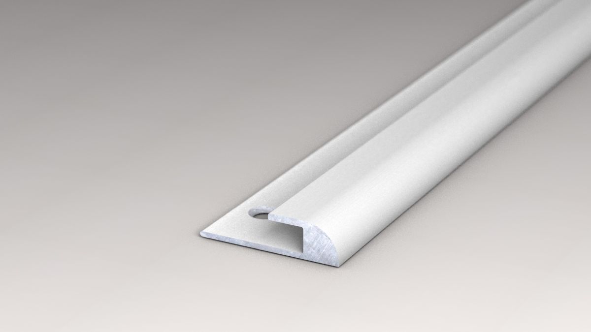 Prinz Abschlussprofil 20 x 5,3 mm - Nr. 210 - Silber - 250 cm