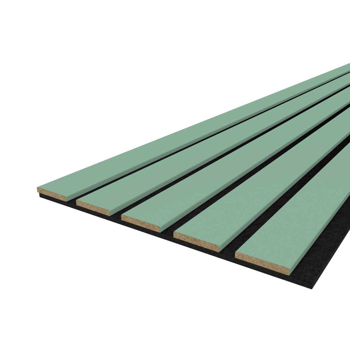 Muster LX - Mint- Akustikfilz Schwarz