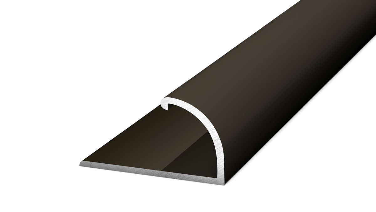 Prinz Abschlussprofil 25 x 13,2 mm - Nr. 140 - Bronze - 300 cm
