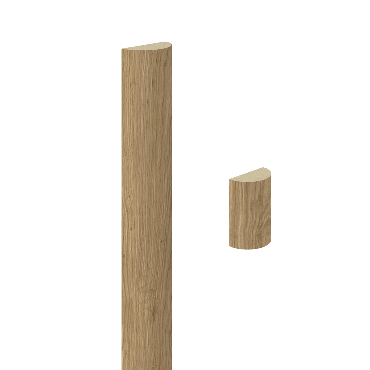 Wandverkleidung, Lamellenleiste, Wandlamelle - Eiche natur