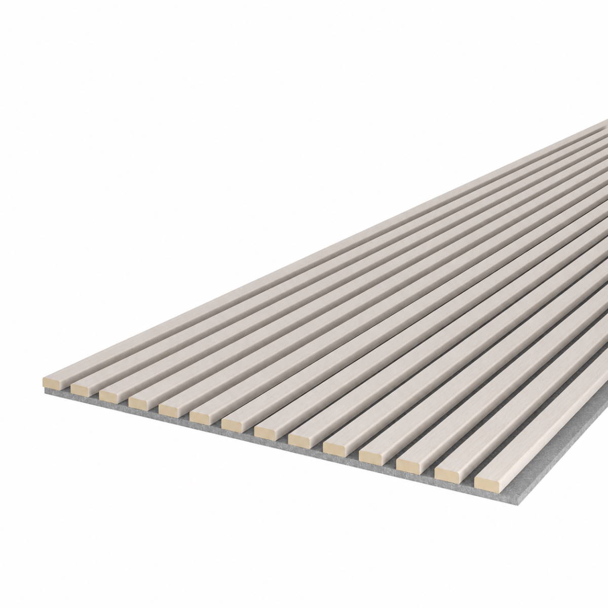 Acoustic+ Akustikpaneel Eiche Vintage 2400 x 600 mm - Akustikfilz Grau