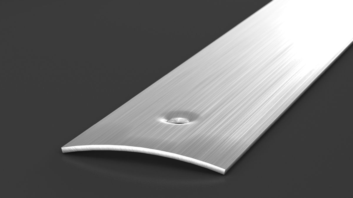 Prinz Übergangsprofil 30 mm - Nr. 112 - Edelstahl gebürstet - 500 cm