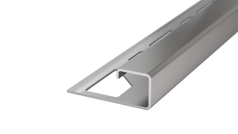 Prinz Vierkantprofil 11 mm - Nr. 760 - Edelstahl glänzend - 250 cm