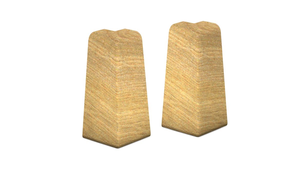 Prinz Außenecken für MDF-Sockeleiste 18 x 58 mm Nr. 809. - Royal Oak