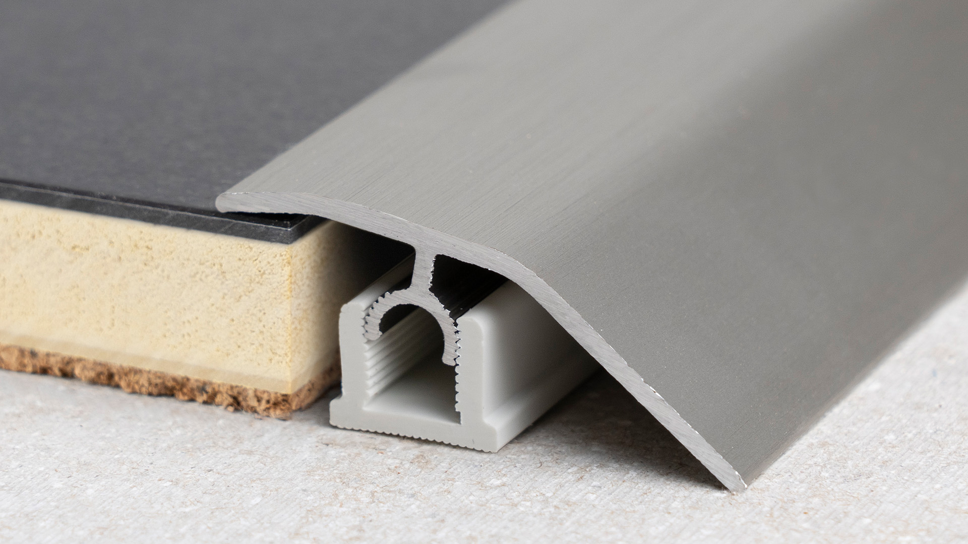 Prinz Profi-Tec CORE Anpassungsprofil 44 mm - Nr. 336 - Edelstahl gebürstet - 200 cm