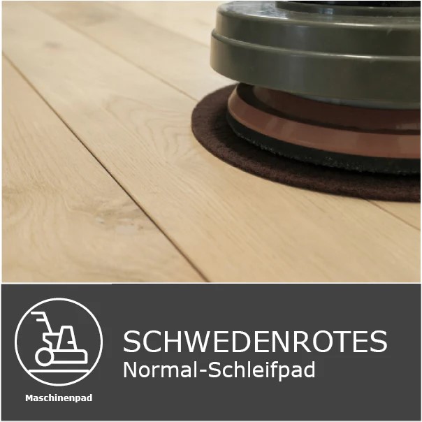 OLI NATURA Schwedenrotes Normal-Schleifpad 330 mm