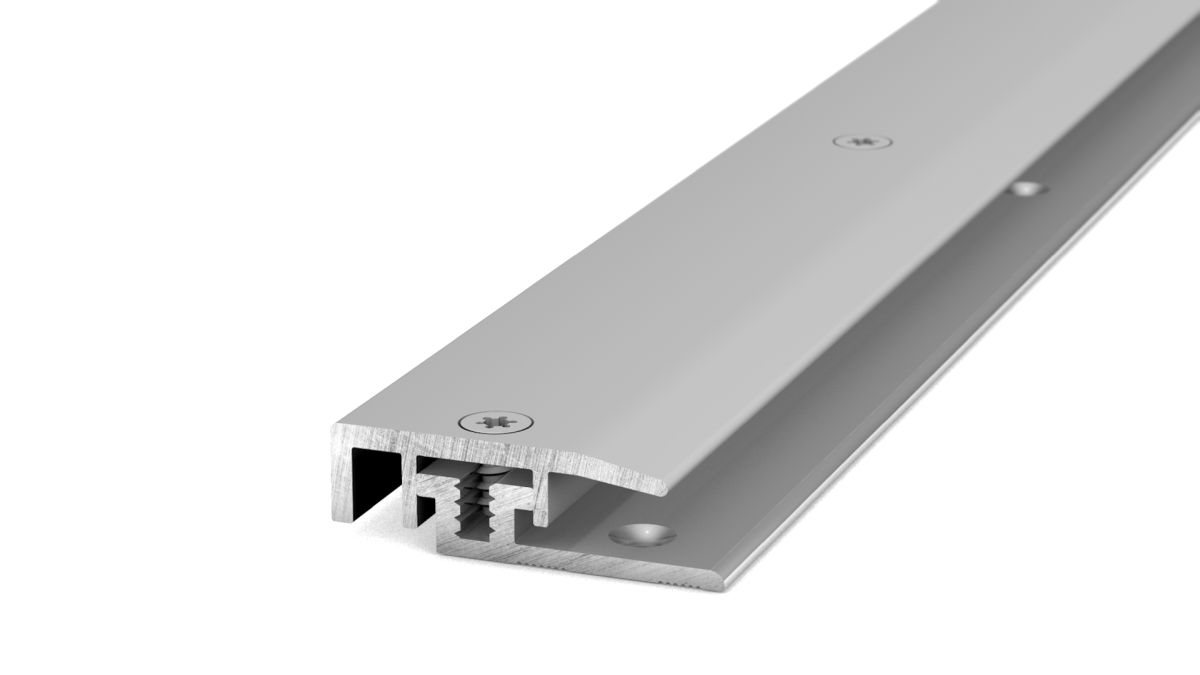 Prinz LPS Design Abschlussprofil 23 mm - Nr. 328 - Silber - 270 cm