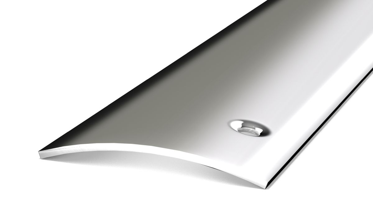 Prinz Übergangsprofil 40 mm - Nr. 111 - Edelstahl spiegelblank - 100 cm