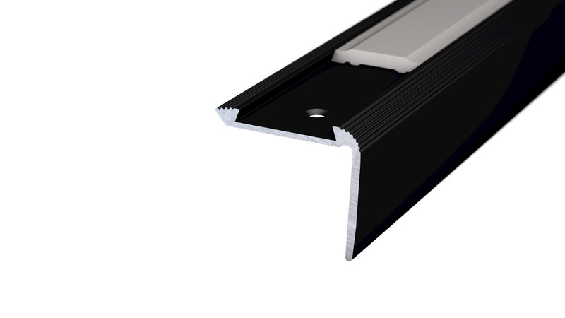 Prinz Kombi-Profil 39 x 32,2 mm - Nr. 191 - Schwarz RAL 9005 - 250 cm
