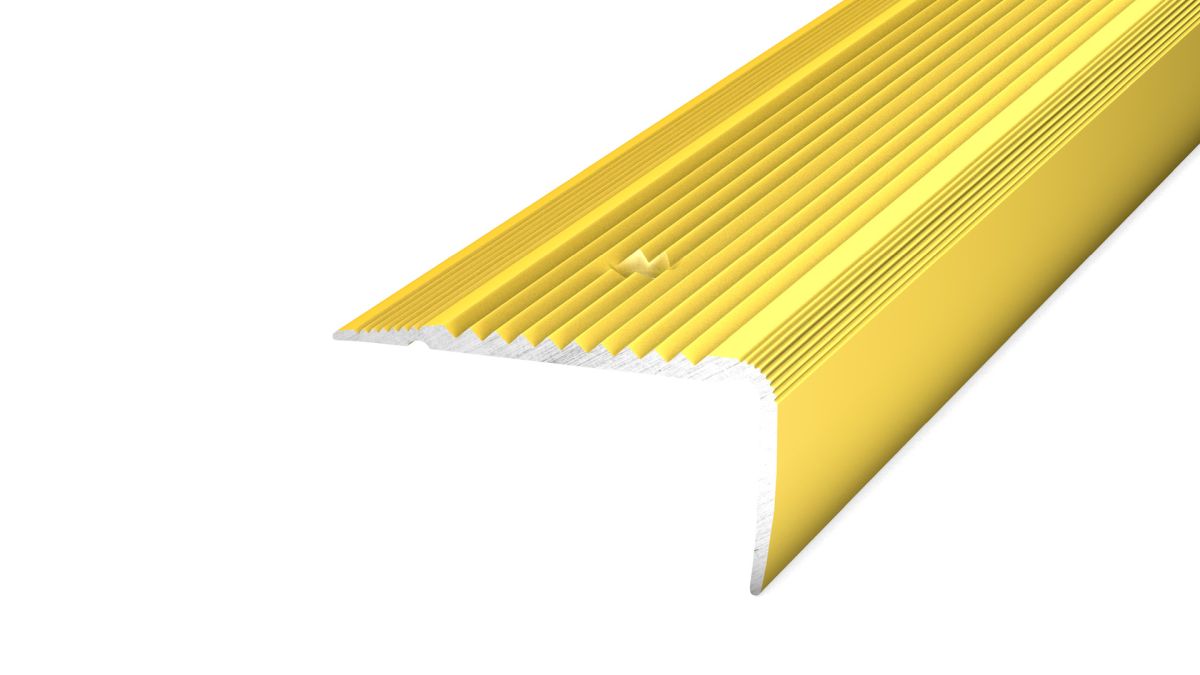 Prinz NOVA Treppenkantenprofil 45 x 23 mm - Nr. 170 - Gold - 100 cm