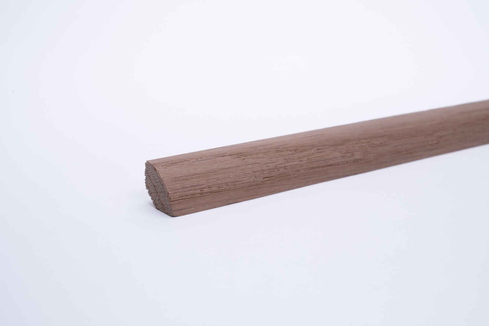 Viertelstableiste Massivholz 12 x 12mm Eiche Roh