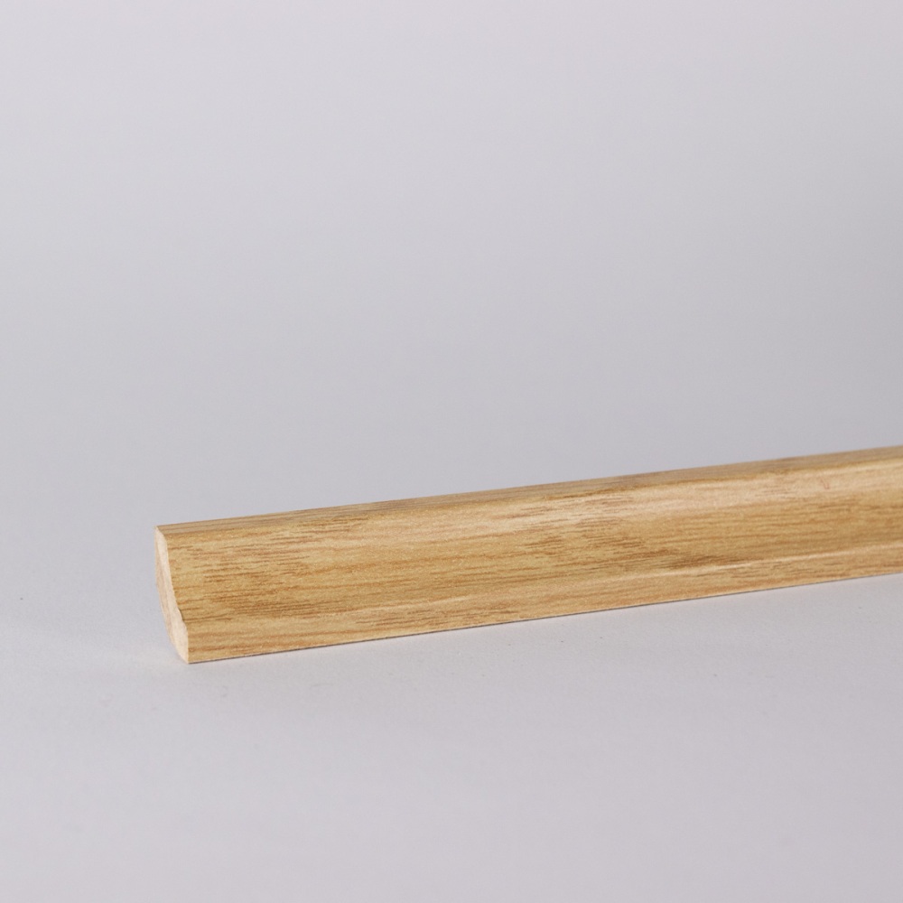 50 Stück Hohlkehlleiste 16.5x16.5 mm MDF-Träger Eiche