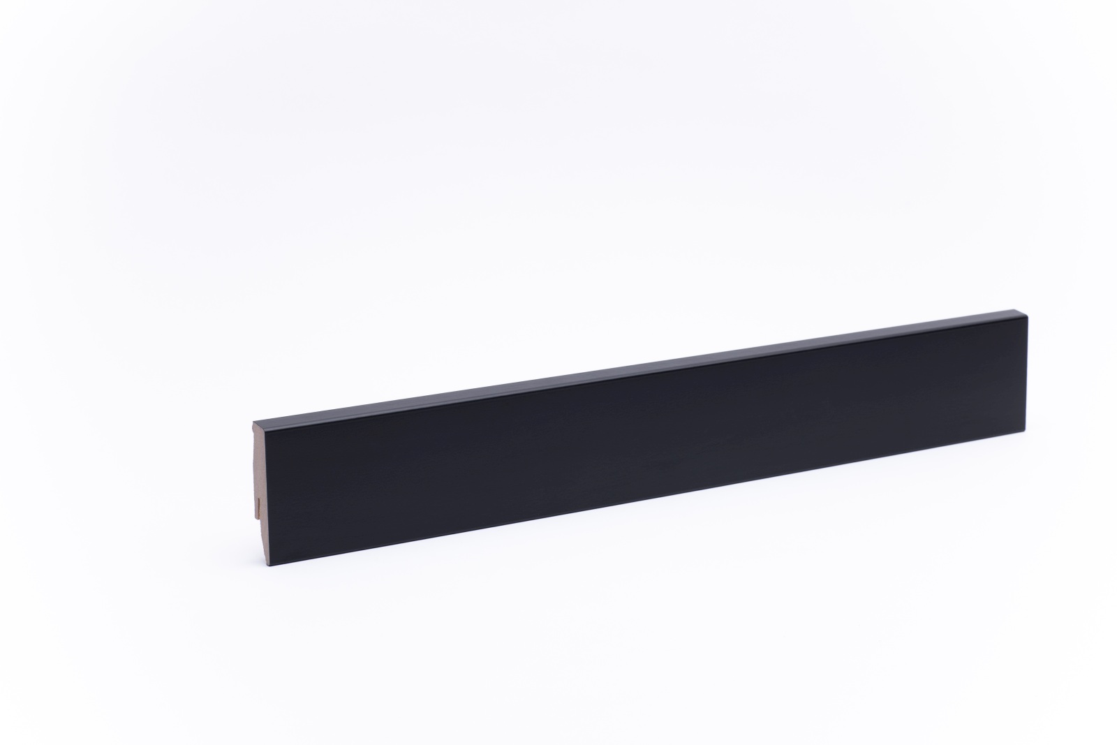 Dekor-Sockelleiste 60 mm Schwarz