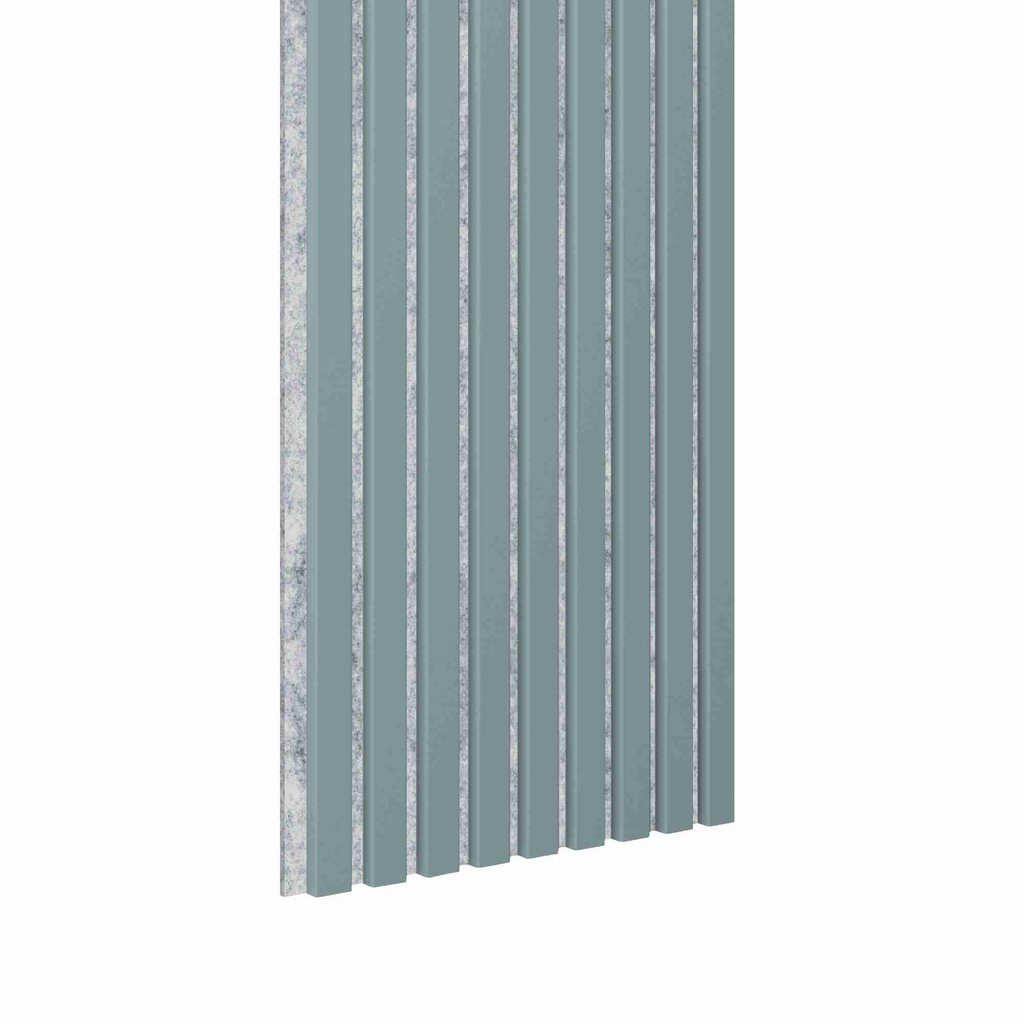 Acoustic+ Akustikpaneel Nordic 3000 x 400 mm - Akustikfilz Grau