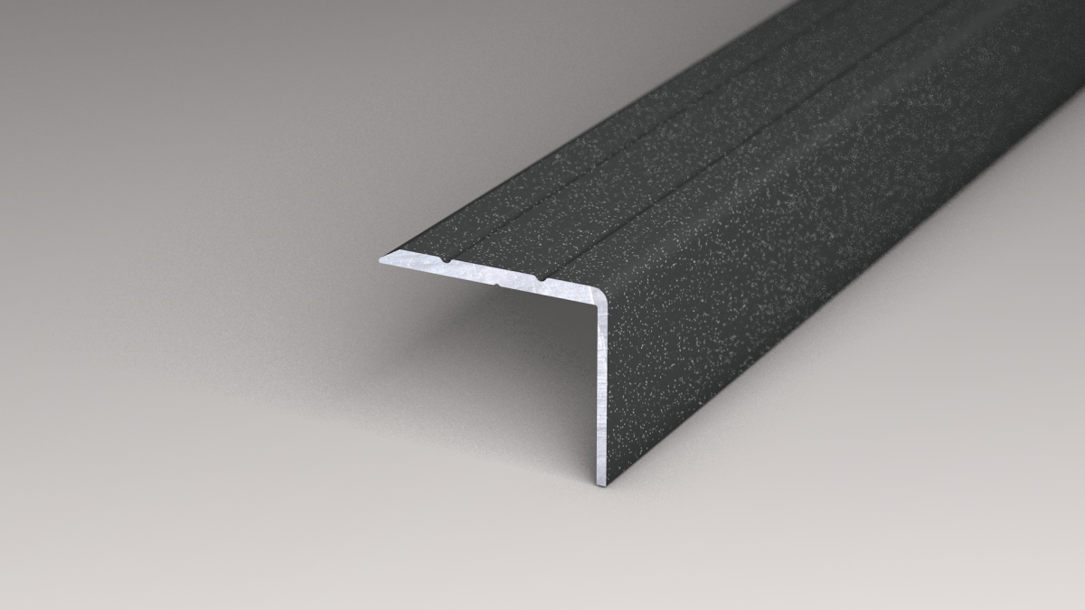 Winkelprofil 24,5 x 20 x 1.000 mm  Anthrazit metallic - selbstklebend