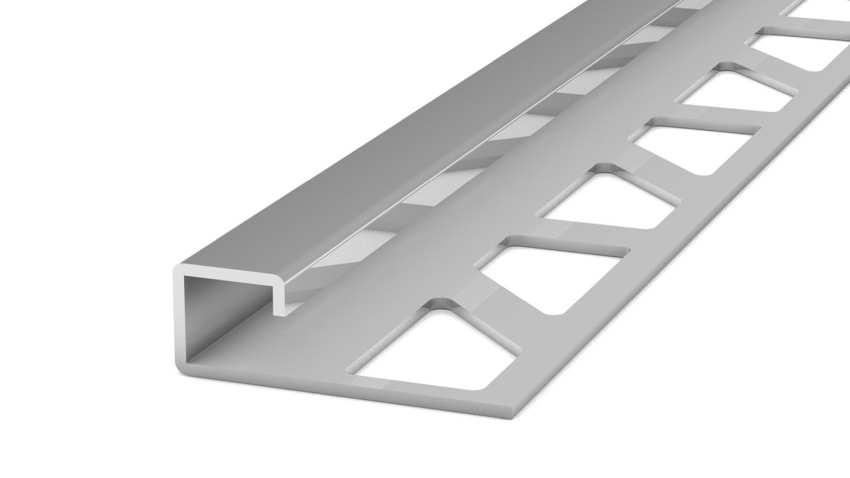 Prinz Vierkantprofil 10 mm - Nr. 758 - Edelstahl glänzend - 300 cm